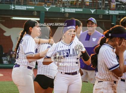 Thumbnail 2 in Weslaco vs. Midway (UIL 6A Softball Final) photogallery.