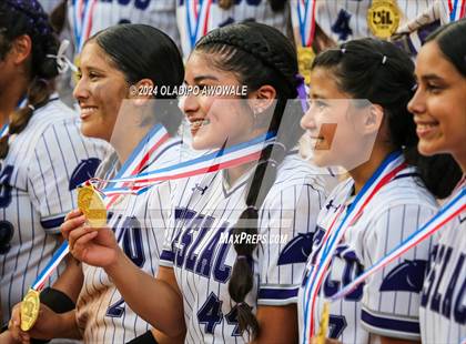Thumbnail 3 in Weslaco vs. Midway (UIL 6A Softball Final) photogallery.