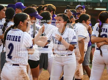 Thumbnail 1 in Weslaco vs. Midway (UIL 6A Softball Final) photogallery.
