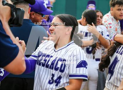 Thumbnail 3 in Weslaco vs. Midway (UIL 6A Softball Final) photogallery.