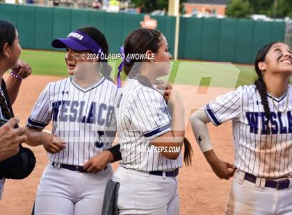 Thumbnail 1 in Weslaco vs. Midway (UIL 6A Softball Final) photogallery.