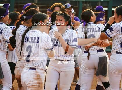 Thumbnail 1 in Weslaco vs. Midway (UIL 6A Softball Final) photogallery.