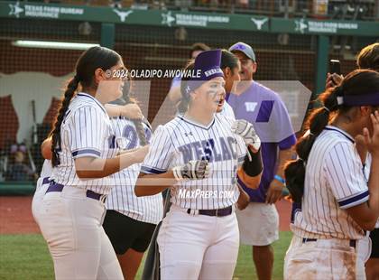 Thumbnail 3 in Weslaco vs. Midway (UIL 6A Softball Final) photogallery.