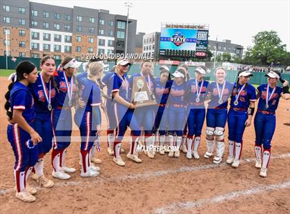 Thumbnail 2 in Weslaco vs. Midway (UIL 6A Softball Final) photogallery.