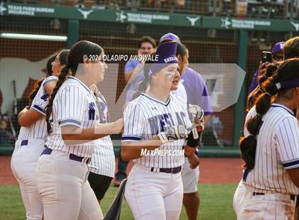 Thumbnail 1 in Weslaco vs. Midway (UIL 6A Softball Final) photogallery.