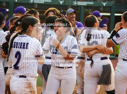 Thumbnail 3 in Weslaco vs. Midway (UIL 6A Softball Final) photogallery.