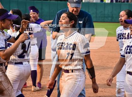 Thumbnail 3 in Weslaco vs. Midway (UIL 6A Softball Final) photogallery.