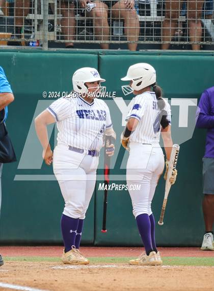 Thumbnail 3 in Weslaco vs. Midway (UIL 6A Softball Final) photogallery.
