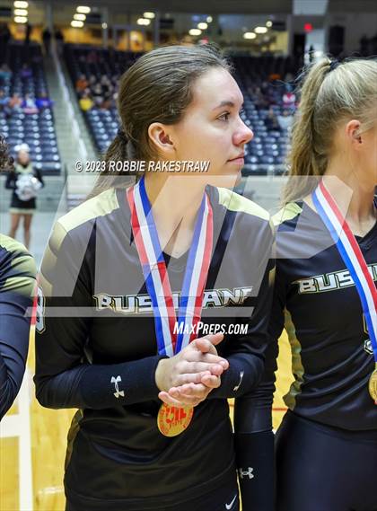 Thumbnail 1 in Gunter vs. Bushland (UIL 3A Volleyball Final Medal Ceremony) photogallery.