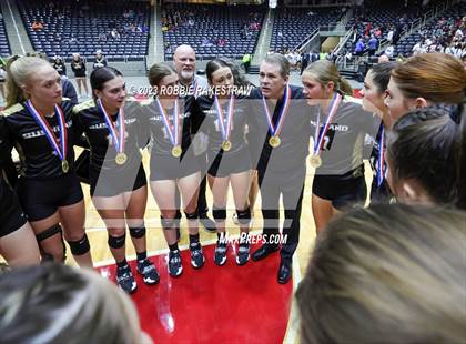 Thumbnail 2 in Gunter vs. Bushland (UIL 3A Volleyball Final Medal Ceremony) photogallery.
