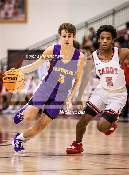 Thumbnail 3 in Catholic vs. Cabot photogallery.
