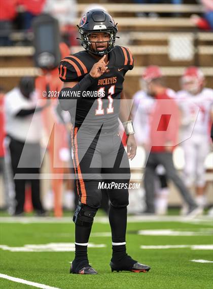 Thumbnail 2 in Van vs. Gilmer (UIL 4A Region Semifinal Playoff) photogallery.