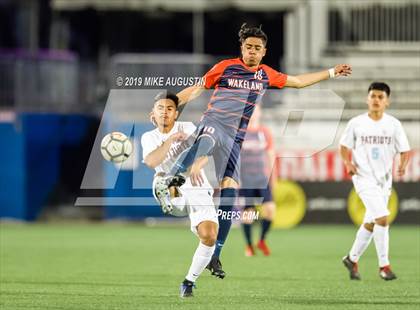 Thumbnail 3 in Jefferson @ Wakeland (UIL 5A Area Playoff) photogallery.