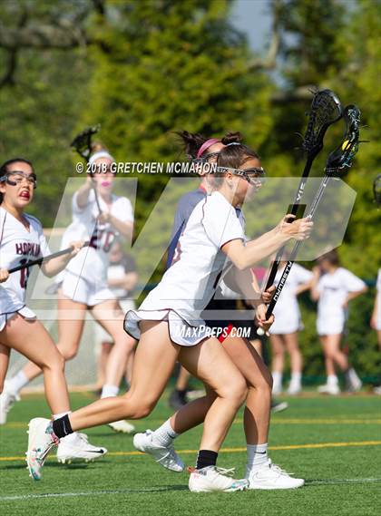 Thumbnail 1 in Hopkins@Greens Farms Academy (FAA Lacrosse 1/4 finals) photogallery.