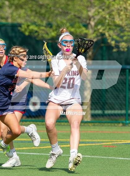 Thumbnail 1 in Hopkins@Greens Farms Academy (FAA Lacrosse 1/4 finals) photogallery.