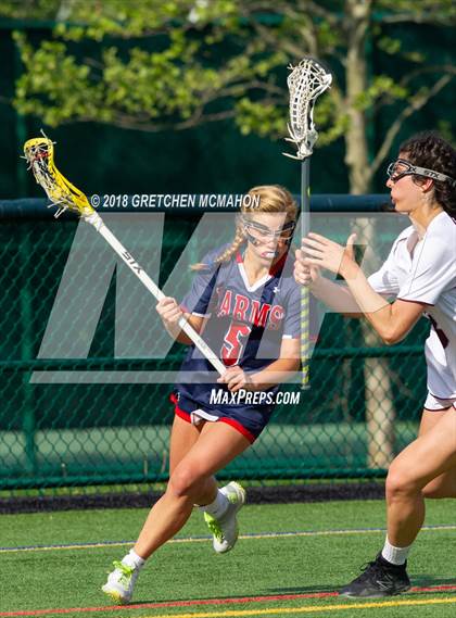 Thumbnail 1 in Hopkins@Greens Farms Academy (FAA Lacrosse 1/4 finals) photogallery.