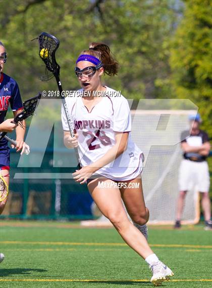 Thumbnail 1 in Hopkins@Greens Farms Academy (FAA Lacrosse 1/4 finals) photogallery.