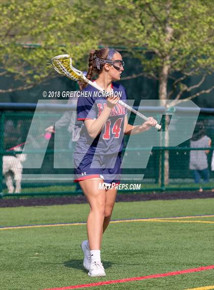 Thumbnail 1 in Hopkins@Greens Farms Academy (FAA Lacrosse 1/4 finals) photogallery.