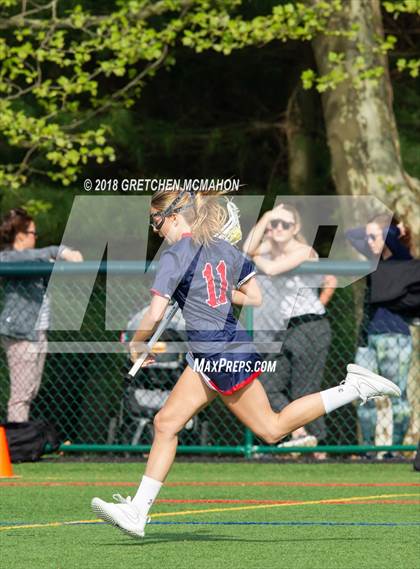 Thumbnail 1 in Hopkins@Greens Farms Academy (FAA Lacrosse 1/4 finals) photogallery.