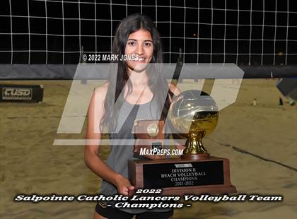 Thumbnail 2 in Salpointe Catholic vs. Flagstaff  (Division II Final - Awards) photogallery.