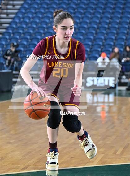 Thumbnail 2 in Garfield vs. Lakeside (WIAA Quarter Final) photogallery.