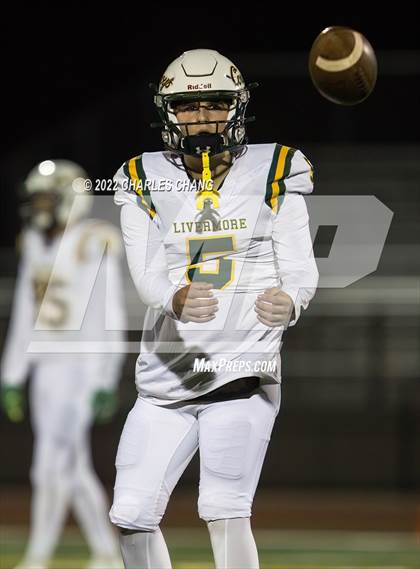 Thumbnail 1 in Livermore vs Rancho Cotate (CIF NCS D2 Quaterfinal) photogallery.