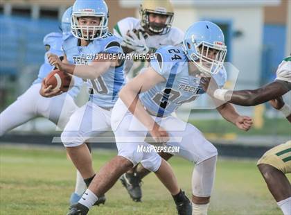 Thumbnail 1 in George Jenkins vs Nature Coast Tech (Spring Scrimmage)  photogallery.
