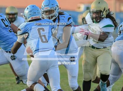 Thumbnail 2 in George Jenkins vs Nature Coast Tech (Spring Scrimmage)  photogallery.