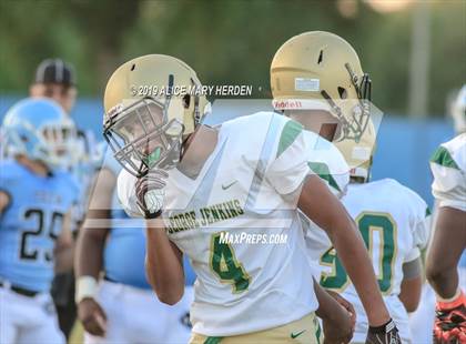 Thumbnail 1 in George Jenkins vs Nature Coast Tech (Spring Scrimmage)  photogallery.