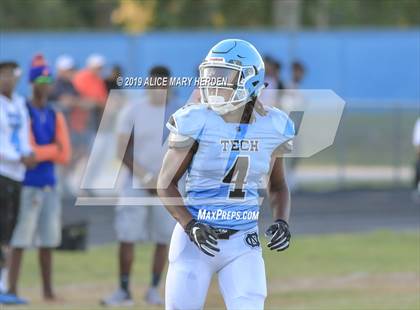 Thumbnail 2 in George Jenkins vs Nature Coast Tech (Spring Scrimmage)  photogallery.