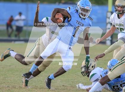 Thumbnail 3 in George Jenkins vs Nature Coast Tech (Spring Scrimmage)  photogallery.