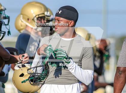 Thumbnail 3 in George Jenkins vs Nature Coast Tech (Spring Scrimmage)  photogallery.