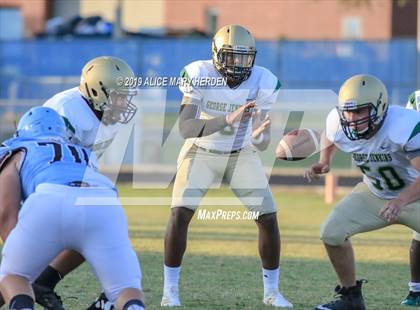 Thumbnail 3 in George Jenkins vs Nature Coast Tech (Spring Scrimmage)  photogallery.