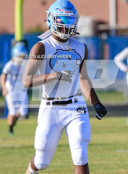 Thumbnail 3 in George Jenkins vs Nature Coast Tech (Spring Scrimmage)  photogallery.