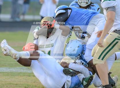 Thumbnail 2 in George Jenkins vs Nature Coast Tech (Spring Scrimmage)  photogallery.