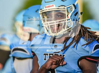 Thumbnail 1 in George Jenkins vs Nature Coast Tech (Spring Scrimmage)  photogallery.