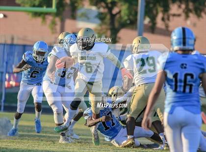 Thumbnail 1 in George Jenkins vs Nature Coast Tech (Spring Scrimmage)  photogallery.