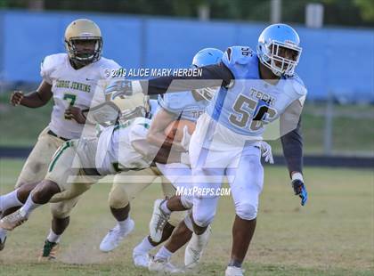 Thumbnail 3 in George Jenkins vs Nature Coast Tech (Spring Scrimmage)  photogallery.