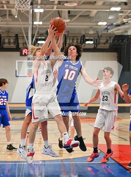 Thumbnail 2 in St. Vincent De Paul vs Rancho Cotate photogallery.