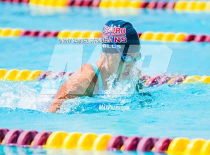 Thumbnail 3 in CIF State Girls Swimming Championships (Preliminaries) photogallery.