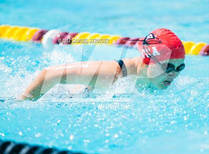 Thumbnail 2 in CIF State Girls Swimming Championships (Preliminaries) photogallery.