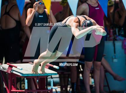 Thumbnail 3 in CIF State Girls Swimming Championships (Preliminaries) photogallery.