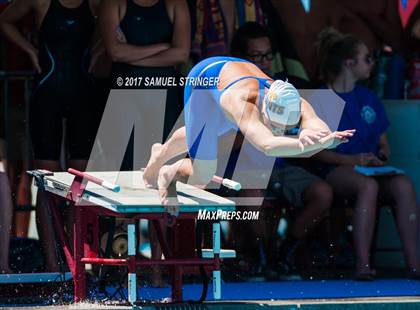 Thumbnail 2 in CIF State Girls Swimming Championships (Preliminaries) photogallery.