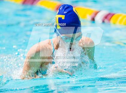Thumbnail 1 in CIF State Girls Swimming Championships (Preliminaries) photogallery.