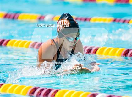 Thumbnail 1 in CIF State Girls Swimming Championships (Preliminaries) photogallery.