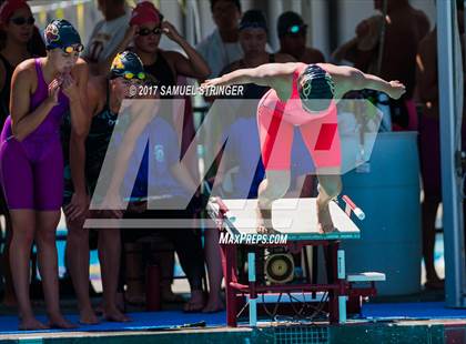 Thumbnail 1 in CIF State Girls Swimming Championships (Preliminaries) photogallery.