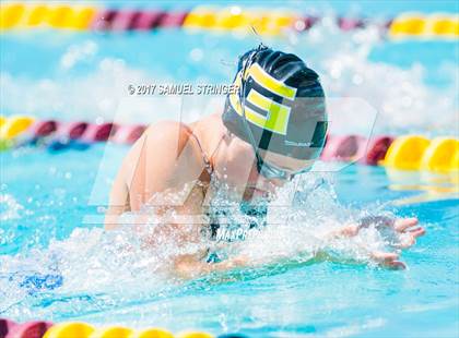 Thumbnail 1 in CIF State Girls Swimming Championships (Preliminaries) photogallery.
