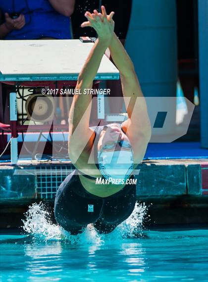 Thumbnail 1 in CIF State Girls Swimming Championships (Preliminaries) photogallery.