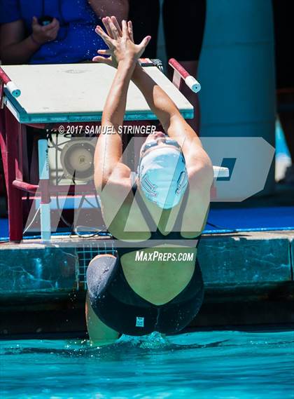 Thumbnail 2 in CIF State Girls Swimming Championships (Preliminaries) photogallery.