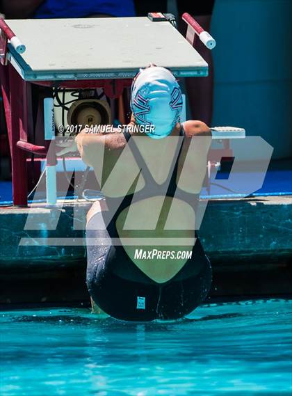 Thumbnail 3 in CIF State Girls Swimming Championships (Preliminaries) photogallery.